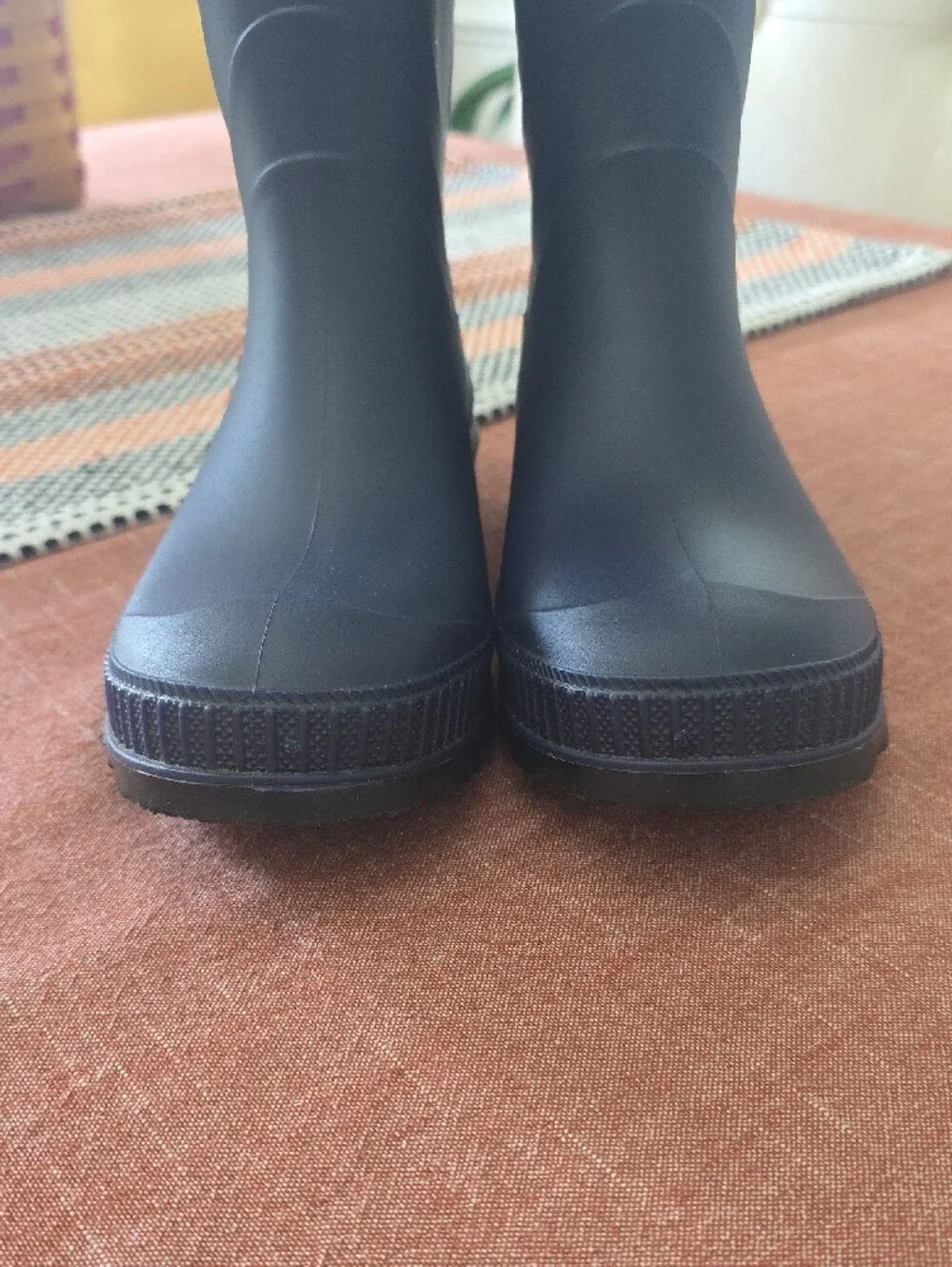 Kamik Navy Waterproof Rubber Boots